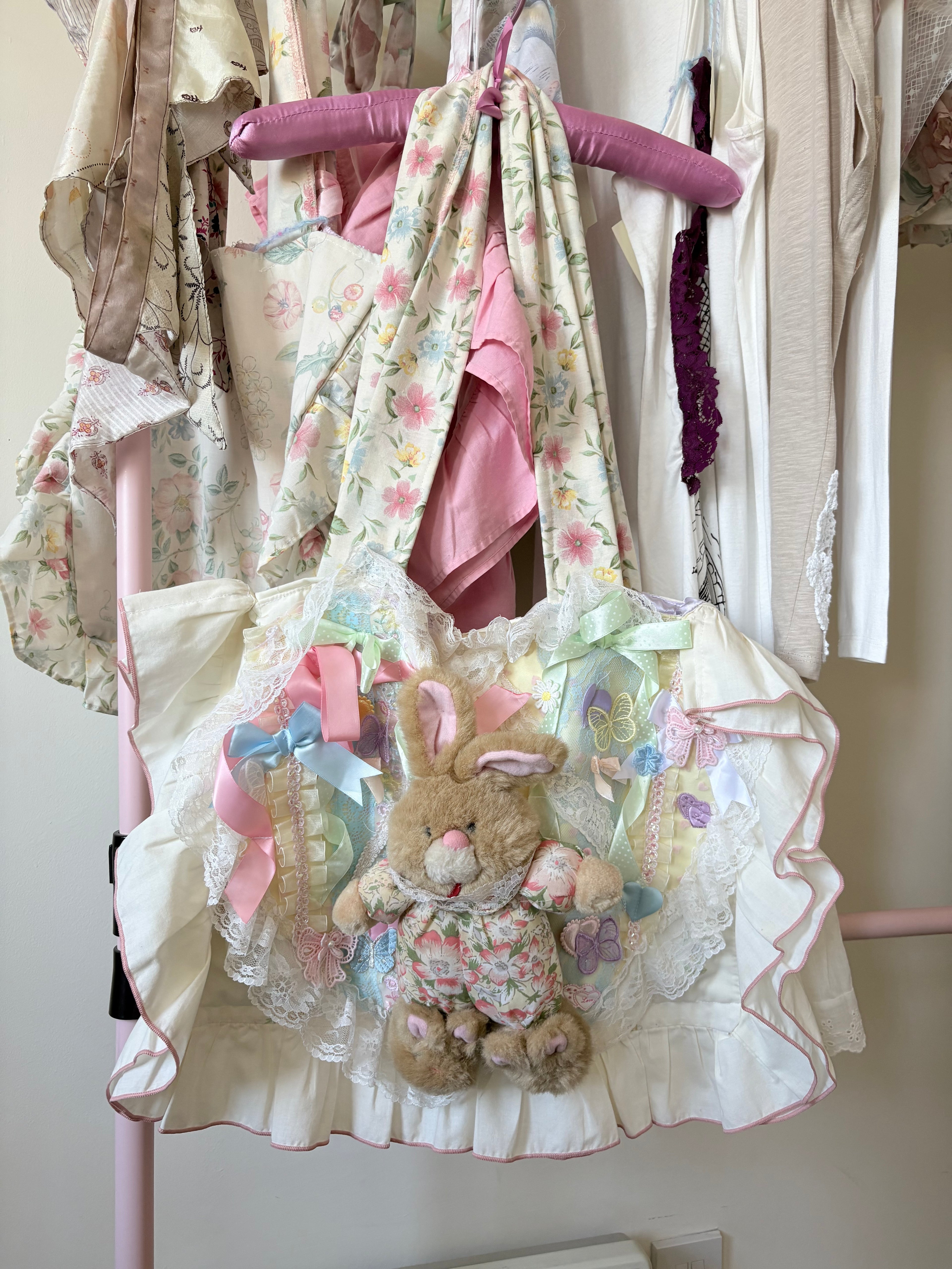 Bunny plush pillow bag (Angel May Cry and Off Duty Princess exclusive)