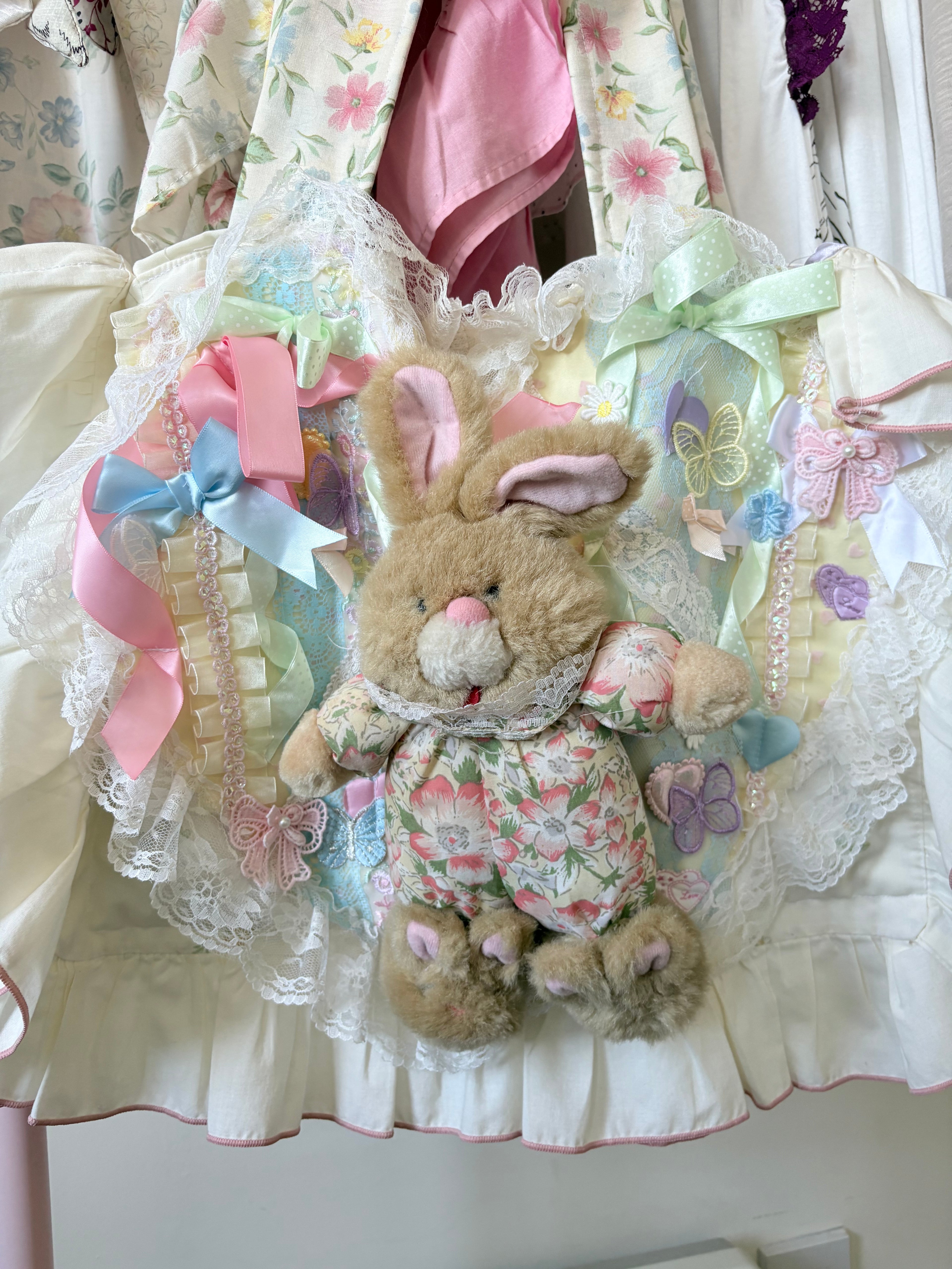 Bunny plush pillow bag (Angel May Cry and Off Duty Princess exclusive)